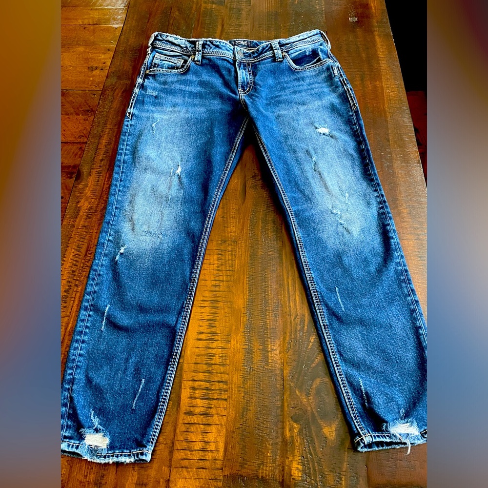 Silver Jeans boyfriend jeans